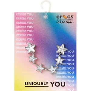 �y�W�r�b�c�`���[��/�V���o�[ �X�^�[ �`�F�[���zcrocs 26Q2 Jibbitz charms Silver Star Chain 10017426