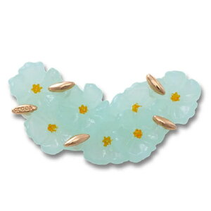 �y�W�r�b�c�`���[��/�u���[ �t���[���� �N���X�^�[�zcrocs 26Q2 Jibbitz charms Blue Floral Cluster 10018671
