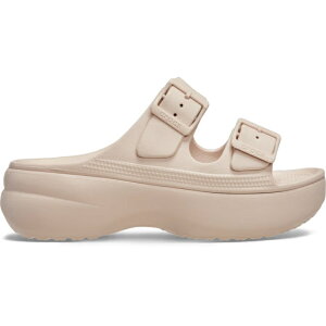 �y���������z�y�N���b�N�X/�T�^�f�[ �v���b�g�t�H�[�� �T���_���zcrocs 26Q2 SATURDAY PLATFORM SANDAL W Quartz 212880-6UR