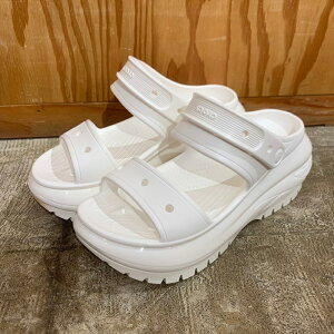 yZ[30%OFFzcrocs 23SS NbNX T_ KNbV T_ CLASSIC MEGA CRUSH SANDAL White 207989-100 fB[XT_ zCg