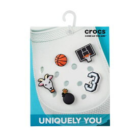 【ジビッツチャーム】【クロックス用アクセサリー】【5パック】crocs C/O クロックス ジビッツチャーム Jibbitz charms Basketball Star 5 Pack 10009750 メンズ レディース キッズ アクセサリー