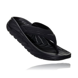 【送料無料】【ホカ/ライフスタイル/オラ リカバリー フリップ】HOKA C/O M ORA RECOVERY FLIP BLACK / DARK GULLGRAY 1099675-BDGGR