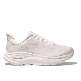 【送料無料】【ホカ/ランニングシューズ/W クリフトン 10】HOKA S25 4/1 W CLIFTON 10 1162031-WWH WHITE / WHITE