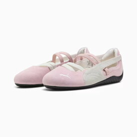 【送料無料】【プーマ/ライフスタイル/ウィメンズ スピードキャット バレエ SD】PUMA AH25 SPEEDCAT BALLET SD WNS WHISP OF PINK-PUMA WHITE-WARM WHITE 401287-01