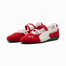 【送料無料】【プーマ/ライフスタイル/ウィメンズ スピードキャット バレエ SD】PUMA AH25 SPEEDCAT BALLET SD WNS FOR ALL TIME RED-PUMA WHITE-PUMA BLACK 401287-07