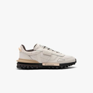 �y���������z�y���R�X�e/�G���[�g �A�N�e�B�u 225 3 SMA�zLACOSTE 25FW M ELITE ACTIVE 225 3 SMA OFF WHT/DK GRY 50SMA0077-5A6