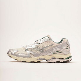 【送料無料】【ウエーブライダー10】【ライフスタイル】MIZUNO 25SS ミズノ WAVE RIDER 10 D1GA243107 メンズスニーカー 07:オフホワイト×グリーン×ライトベージュ