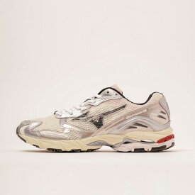 【送料無料】【ウエーブライダー10】【ライフスタイル】MIZUNO 25SS ミズノ WAVE RIDER 10 D1GA243111 メンズスニーカー 11:オフホワイト×ブラック×レッド