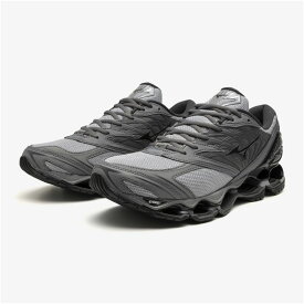 【送料無料】【ミズノ/ライフスタイル/ウェーブプロフェシー LS】MIZUNO 25AW 7/25 WAVE PROPHECY LS 04:ライトグレー×ダークグレー×グレー D1GA333704