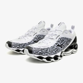 【送料無料】【ミズノ/ライフスタイル/ウェーブプロフェシー 13.2】MIZUNO 26SS WAVE PROPHECY 13.2 04:ホワイト×ブラック D1GA261304