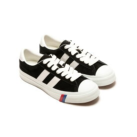 【プロケッズ/ロイヤルプラス/スウェード/Vibram】PRO-Keds C/O ROYAL PLUS SUEDE LO BLACK PN1021BK ブラック