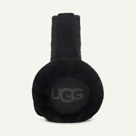 【アグ/アクセサリー/シープスキン エンブロイダリー イヤーマフ】UGG C/O W SHEEPSKIN EMBROIDERY EARMUFF Black 20955-BLK ブラック