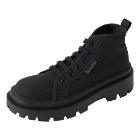 【レディース】【アルピナソール】SUPERGA 24SS スペルガ 3052 ALPINA APEX MID アルピナ エイペックス ミッド TOTAL BLACK 3A1171RW-997