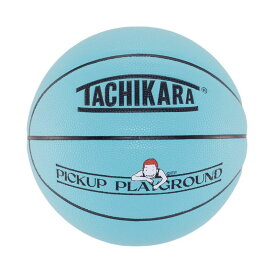 【送料無料】【タチカラ/バスケットボール/3号球/スラムダンクコラボ/ピックアッププレーグラウンド別注】TACHIKARA BASKETBALL 3号 PICK UP PLAYGROUND ×TACHIKARA BALL PACK SB3-510 ライトアクア