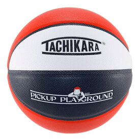 【送料無料】【タチカラ/バスケットボール/5号球/スラムダンクコラボ/ピックアッププレーグラウンド別注】TACHIKARA BASKETBALL PICK UP PLAYGROUND ×TACHIKARA BALL PACK SB5-509 White / Red / Black