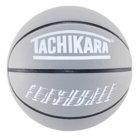 【送料無料】【7号球/バスケットボール/アウトドア用/メンズボール】TACHIKARA BASKETBLL FLASHBALL-REFLECTIVE- COOL GRAY SB7-2002 タチカラ バスケットボール 7号 クールグレー