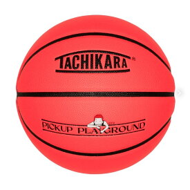 【タチカラ/バスケットボール/5号球/スラムダンクコラボ/ピックアッププレーグラウンド別注】HO25 TACHIKARA PICK UP PLAYGROUND ×TACHIKARA BALL PACK SB5-515 Hot Red