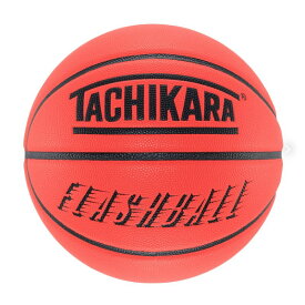 【タチカラ/6号球/フラッシュボール/バスケットボール/アウトドア用】TACHIKARA BASKETBALL 25FA FLASHBALL SB6-220 ホットレッド/ブラック