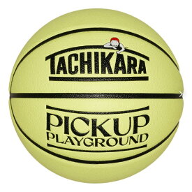 【タチカラ/バスケットボール/7号球/スラムダンクコラボ/ピックアッププレーグラウンド別注】TACHIKARA HO25 PICK UP PLAYGROUND ×TACHIKARA BALL PACK SB7-5028 Ultra Lime