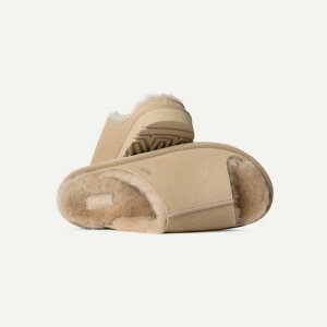 �y�A�O/�V�[�v�X�L��/���f�B�[�X �O���[���|�[�g �X���C�h�zUGG S26 W GREENPORT SLIDE SAND 1167610-SAN