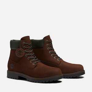 �y���������z�y6�C���` ���[�X �E�H�[�^�[�v���[�t �u�[�c�zTimberland 26FA �yTIMBERLAND 25�z6 IN WATERPROOP BOOT DARK BROWN NUBUCK A6CH6-W07