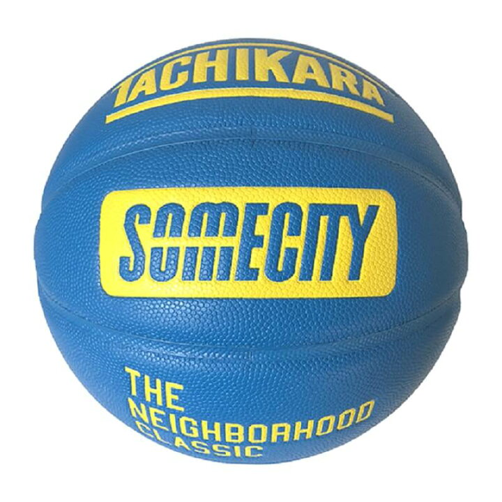 楽天市場 送料無料 7号球 バスケットボール Tachikara Basketball タチカラ ボール サムシティ Somecity Official Game Ball Sb7 108 メンズ レディース キッズ ブルー イエロー ブルー系 山男footgear