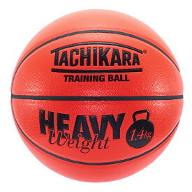 【送料無料】【7号球】【トレーニング用】TACHIKARA BASKETBALL タチカラ ボールヘビーウェイトバスケットボール TRAINING BASKETBALL-HEAVY WEIGHT- TB7-101 メンズボール ネオンオレンジ/ブラック 合成皮革 トレーニング用 1.4kg