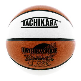 【送料無料】【5号球】【バスケットボール】【アウトドア用】TACHIKARA BASKETBALL タチカラ ボール HARDWOOD CLASSIC SIZE5 ORANGE/WHITE/BLACK SB5-102 キッズ