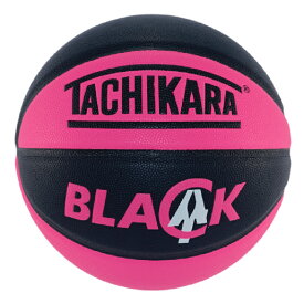 【送料無料】【6号球】【バスケットボール】【アウトドア用】TACHIKARA BASKETBALL タチカラ ボール ブラックキャット BLACKCAT TACHIKARA BASKETBALL BLACKCAT SB6-211 レディースボール ブラック/ピンク 合成皮革