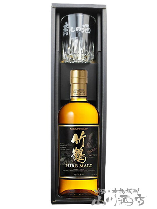 楽天市場】【 ウイスキー 】竹鶴 ピュアモルト 700ml + メッセージ入り  