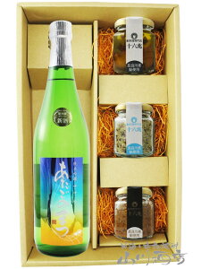 あたごのまつ 純米吟醸 ささら 720ml + 鮎のおつまみ3種セット【 6032 】【 日本酒・おつまみセット 】【 要冷蔵 】【 送料無料 】【 ハロウィン 贈り物 ギフト プレゼント 】