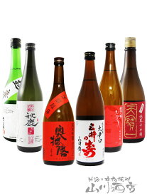 人気の日本酒 大辛口 飲み比べ 720ml 6本セット 【6636】【 日本酒 】【 送料無料 】