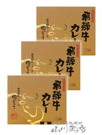 飛騨牛カレー220g 3個セット / 肉のひぐち　岐阜県【 4467 】【 レトルトカレー 】【 まとめ買い 】【 ハロウィン 贈り物 ギフト プレゼント 】