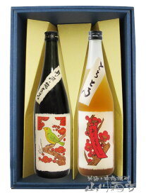 奈良県 八木酒造の梅酒 720ml×2本セット「とろとろの梅酒 + 月ヶ瀬の梅原酒 20°」【5237】【 贈答用箱付き梅酒セット 】【 送料無料 】【 ホワイトデー 贈り物 ギフト プレゼント 】