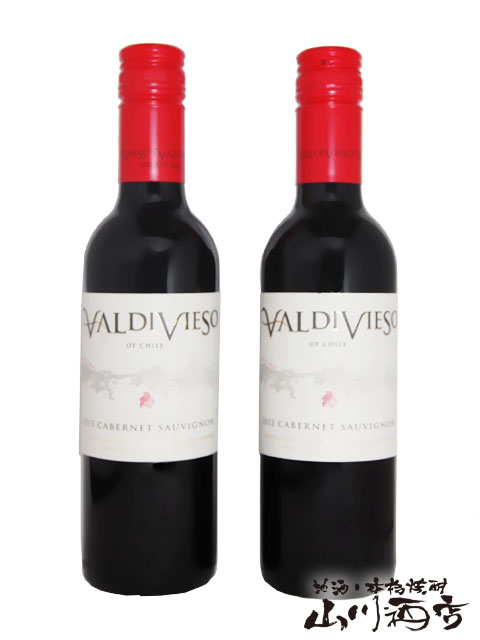 人気のチリ 国産品 赤ワイン バルディビエソ カベルネ ソーヴィニョン ハーフサイズ 375ml を2本セットにしました ソーヴィニヨン プレゼント 3186 ×2本セット 敬老の日 格安 価格でご提供いたします ギフト ハーフ チリ赤ワイン 贈り物