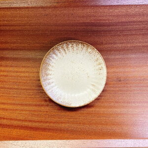 小皿 丸皿 おしゃれ 北欧 うつわ プレート 皿 食器 陶器 タイタン 軽量 12cm 日本製 美濃焼 ベージュ 白 窯変 軽い うすい 洋風