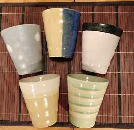 ( Zen オーガニックテイスト フリーカップ ) 日本製 美濃焼 陶器 かわいい おしゃれ カップ コップ タンブラー お茶 ビール