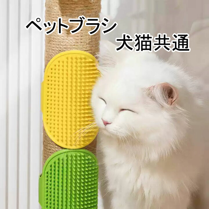楽天市場】【送料無料】猫ブラシ ペット用 痒み止めブラシ ペット用品 