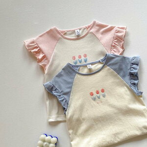 Tシャツ キッズ ベビー服 男の子 女の子 tシャツ 綿 コットン 子供服 トップス ジュニア カットソー 夏服 子ども服 ユニセックス 赤ちゃん おしゃれ 可愛い 幼稚園 小学生 90cm 100cm 110cm 120cm 130c