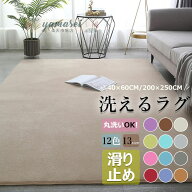【6%OFFクーポン配布中！】洗える ラグマット リビングマット 滑り止め 40×60CM/60×90CM/80×160CM/120…