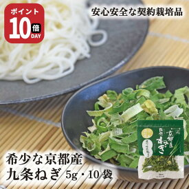 【4日20時〜10日まで P10倍】京都産 九条ねぎ 5g 10袋 送料無料 山城屋 公式 伝統 ケース販売 まとめ買い ストック食材 保存食 備蓄 ねぎ 乾燥ねぎ ラーメン うどん スープ そうめん 味噌汁 冷奴 納豆 卵かけご飯 卵焼き チャーハン パスタ 焼きそば お好み焼き たこ焼き