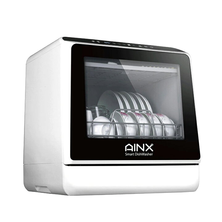 楽天市場】【豪華特典2個付き】AINX 食器洗い乾燥機 工事不要 ホワイト 