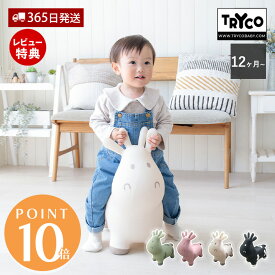 【365日出荷&当店限定特典付】スキッピー バランストイ バランス感覚 体幹遊び 乗用玩具 乗用おもちゃ 室内遊具 屋内外対応 バランスボール 知育玩具 空気入れ付き 1歳 12ヶ月 赤ちゃん 幼児 子ども 男 女の子 Tryco トライコ