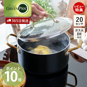 y365oׁXTtz LZ[ 20cm IHΉ ΑΉ GREENPAN STUDIO O[p XgDfBI 3.13L KXWt y Z~bN R[eBO mXeBbN Mtg v