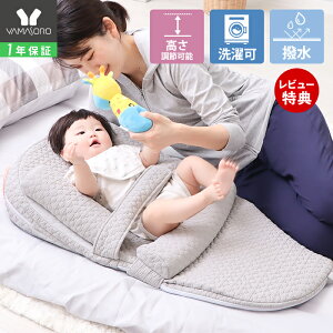 【1年保証&当店限定特典付】ベッドインベッド 赤ちゃん 傾斜 マット 枕 吐き戻し 防止 イブル 新生児と添い寝 折りたたみ 新生児〜12ヶ月 ベビーベッド 洗濯機で丸洗いOK 持ち運び ギフト 出