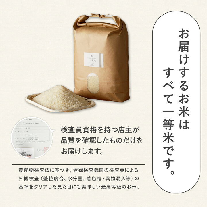 楽天市場】令和7年産 五つ星お米マイスター厳選米 ふじの微笑み に 