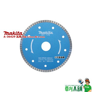 }L^(makita) A-36429 p Oa:125mm :1.6mm