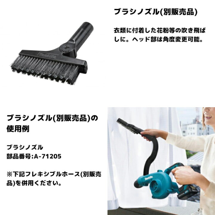 楽天市場】マキタ(makita) UB100DZ 充電式ブロワ 10.8V 本体のみ 