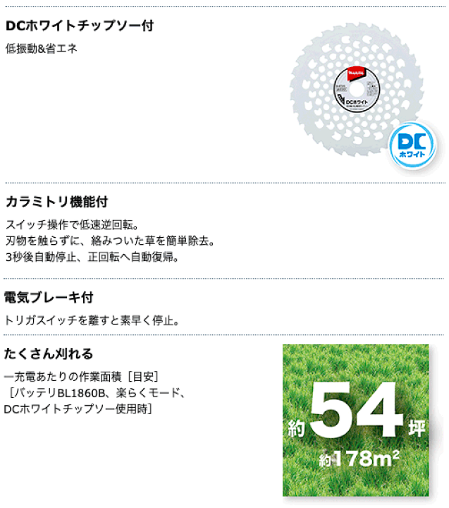 楽天市場】マキタ(makita) MUR191UDZ 充電式草刈機 Uハンドル