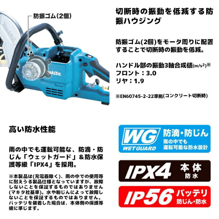 楽天市場】マキタ(makita) CE004GZ 充電式パワーカッタ 40Vmax 305mm 